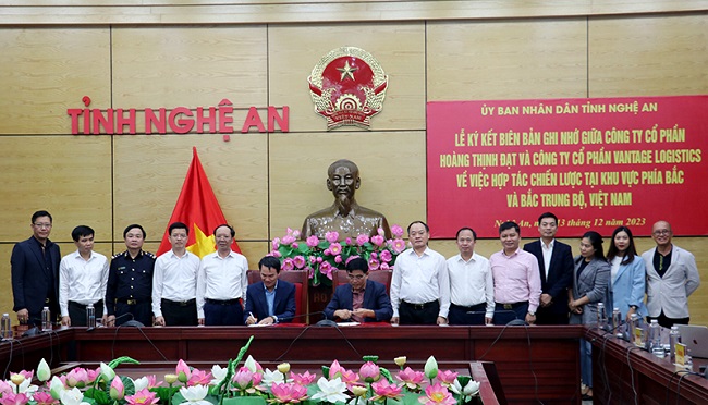 Nghệ An: Ký kết Biên bản ghi nhớ về việc hợp tác chiến lược tại khu vực phía Bắc và Bắc Trung Bộ